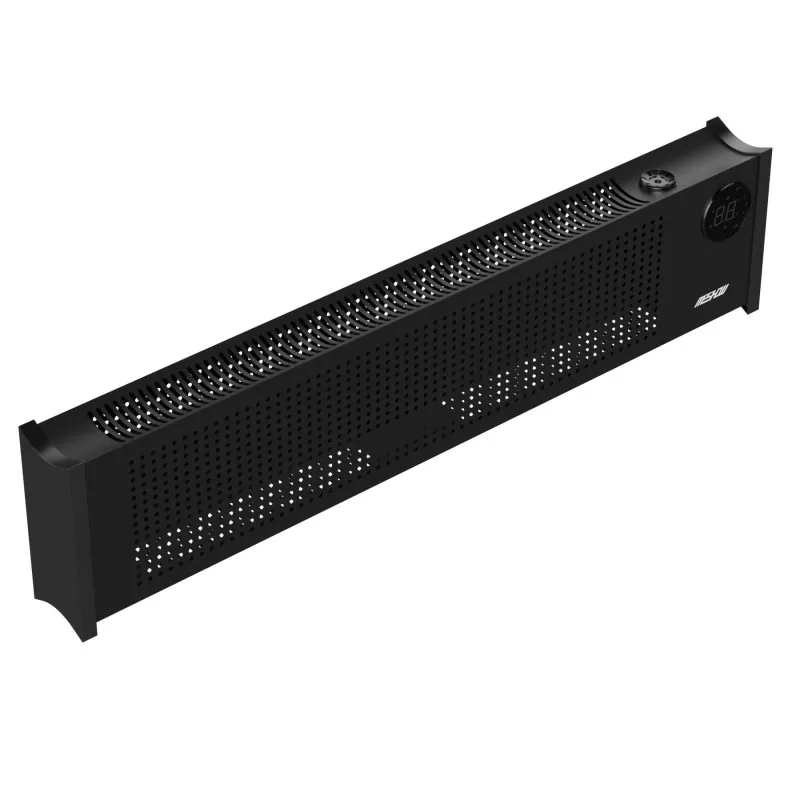 2200W ब्लैक ग्राफीन बेसबोर्ड इलेक्ट्रिक हीटर